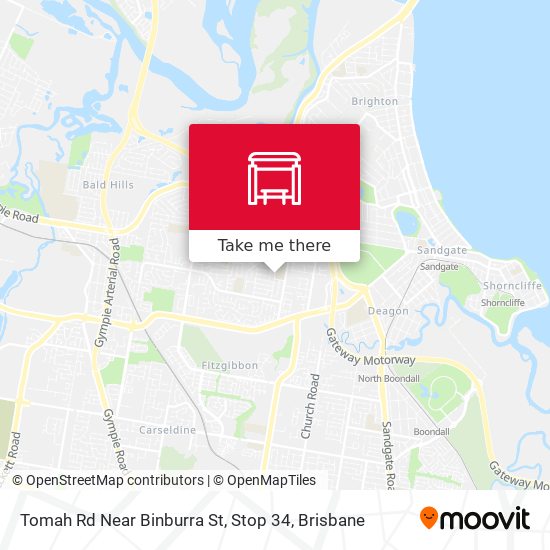 Tomah Rd Near Binburra St, Stop 34 map