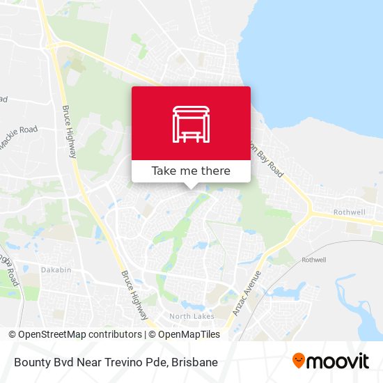 Bounty Bvd Near Trevino Pde map