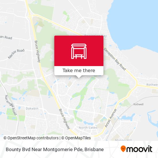 Bounty Bvd Near Montgomerie Pde map