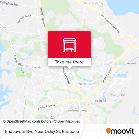 Endeavour Bvd Near Oxley St map