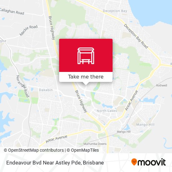 Endeavour Bvd Near Astley Pde map