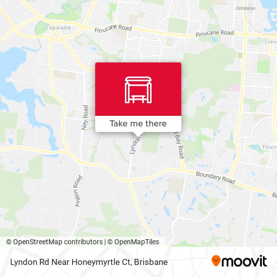 Lyndon Rd Near Honeymyrtle Ct map