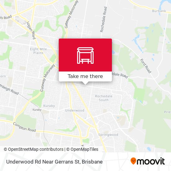 Underwood Rd Near Gerrans St map