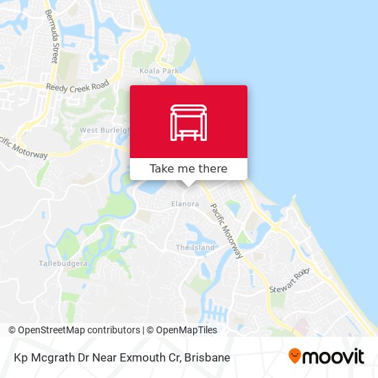 Kp Mcgrath Dr Near Exmouth Cr map