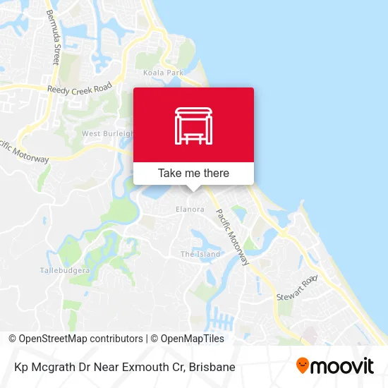Kp Mcgrath Dr Near Exmouth Cr map