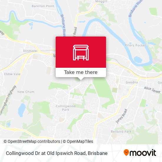 Collingwood Dr at Old Ipswich Road map