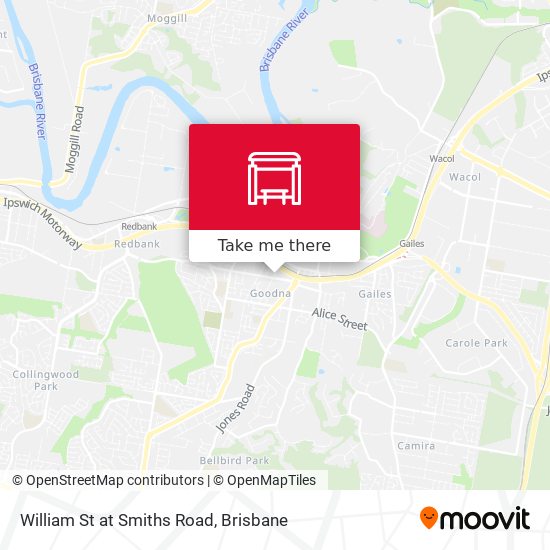 William St at Smiths Road map