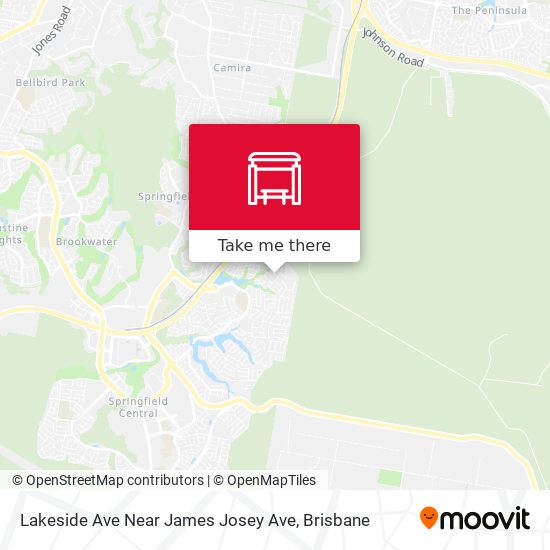 Lakeside Ave Near James Josey Ave map