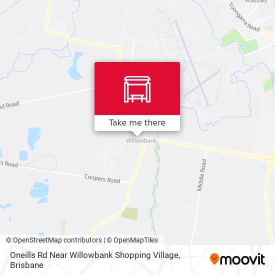 Oneills Rd Near Willowbank Shopping Village map