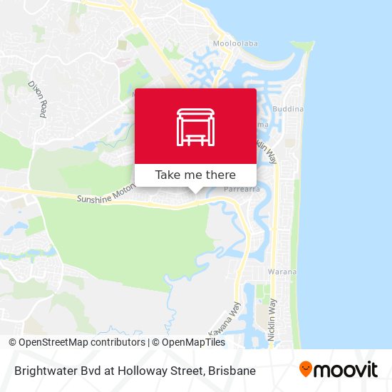Brightwater Bvd at Holloway Street map