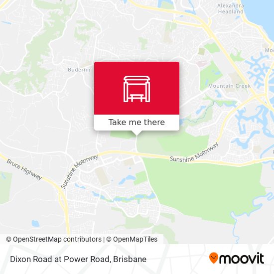 Dixon Road at Power Road map