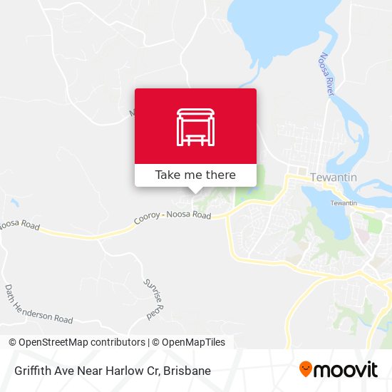 Griffith Ave Near Harlow Cr map