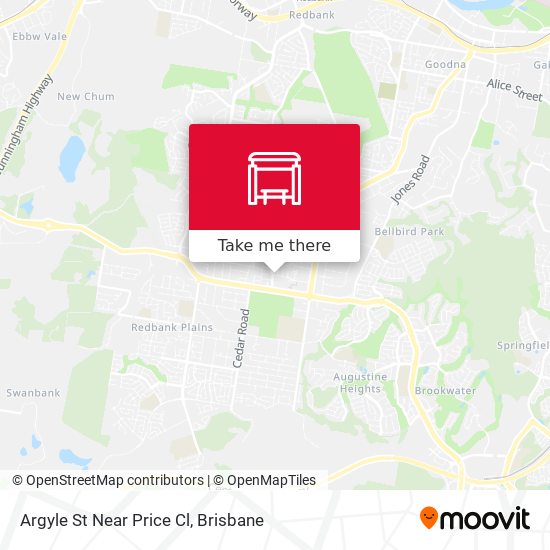 Argyle St Near Price Cl map