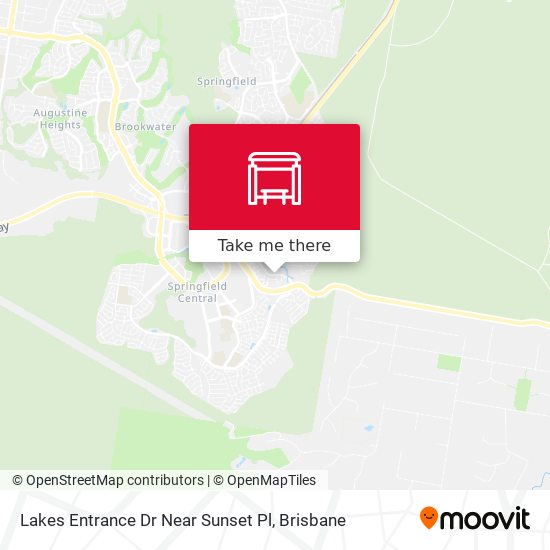 Lakes Entrance Dr Near Sunset Pl map