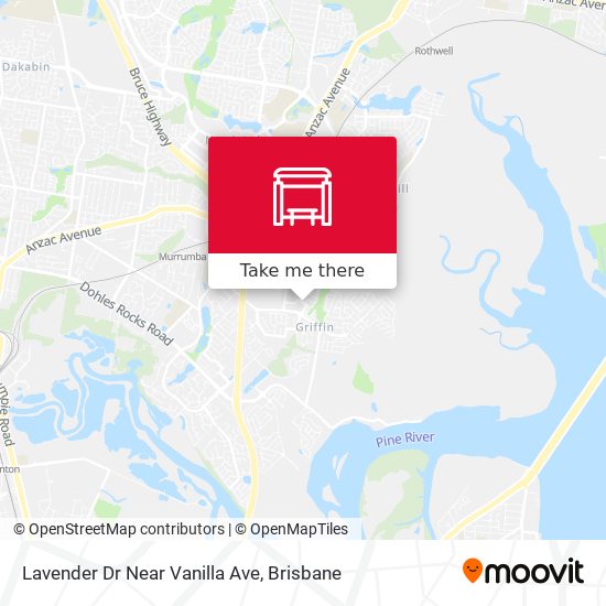 Lavender Dr Near Vanilla Ave map