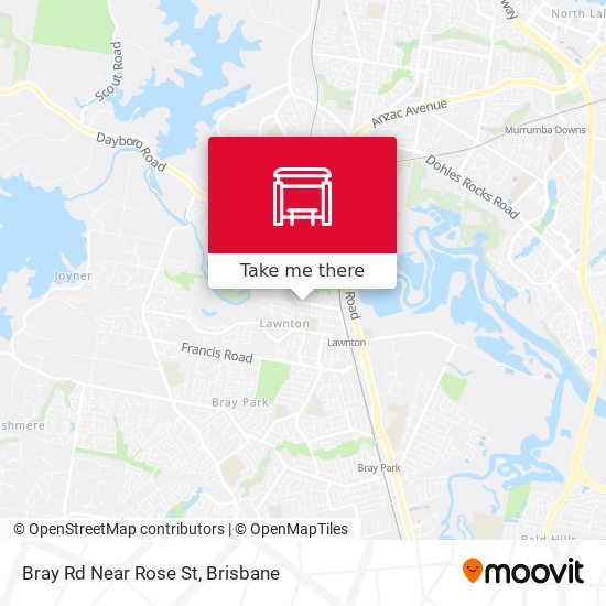 Bray Rd Near Rose St map
