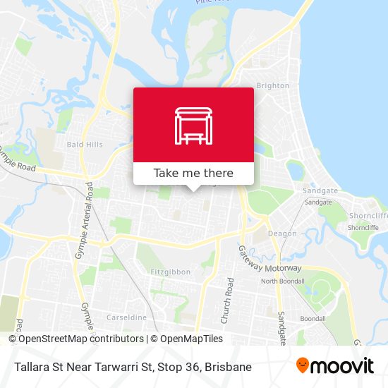 Tallara St Near Tarwarri St, Stop 36 map