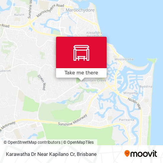 Karawatha Dr Near Kapilano Cr map