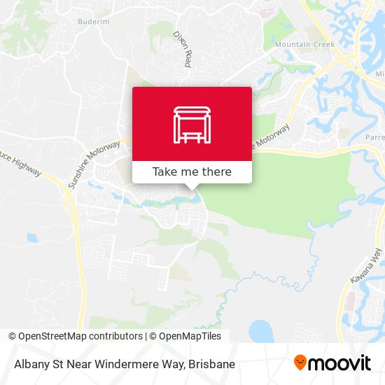 Albany St Near Windermere Way map