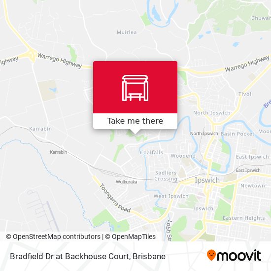 Bradfield Dr at Backhouse Court map