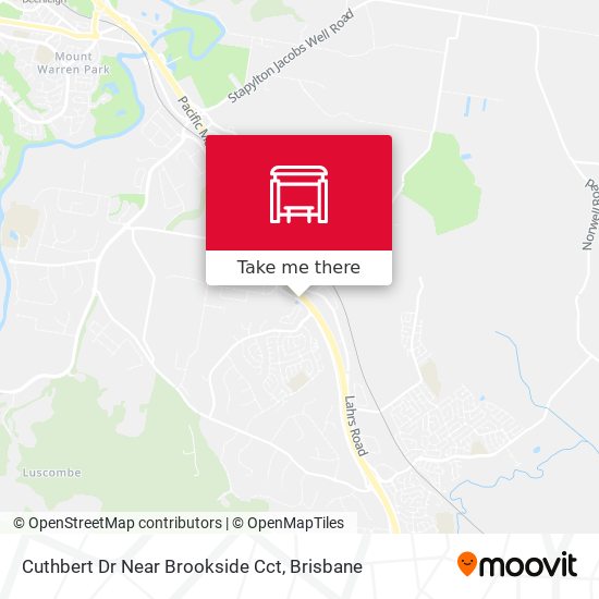 Cuthbert Dr Near Brookside Cct map