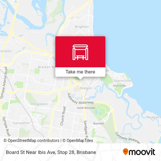 Board St Near Ibis Ave, Stop 28 map