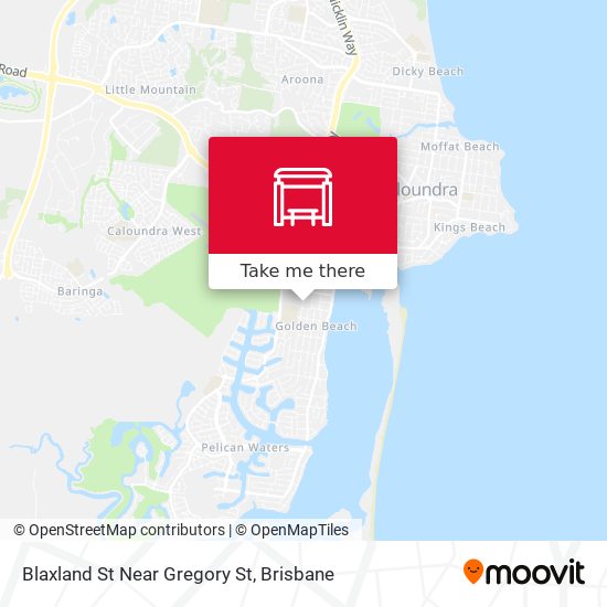 Blaxland St Near Gregory St map