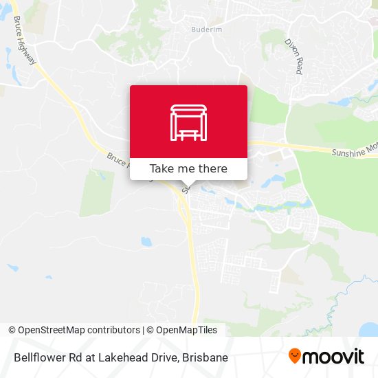 Bellflower Rd at Lakehead Drive map