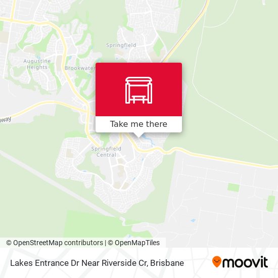 Lakes Entrance Dr Near Riverside Cr map