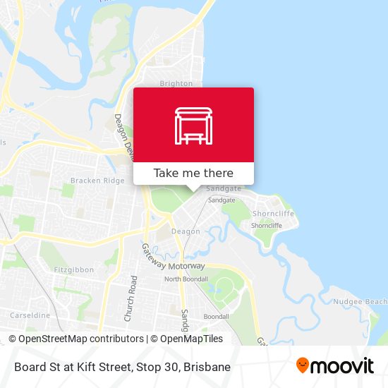 Board St at Kift Street, Stop 30 map