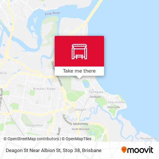 Deagon St Near Albion St, Stop 38 map