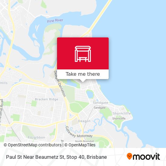 Paul St Near Beaumetz St, Stop 40 map