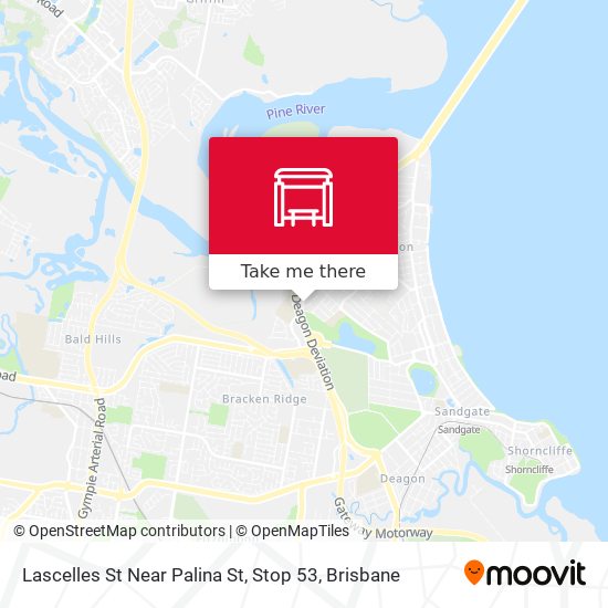 Lascelles St Near Palina St, Stop 53 map
