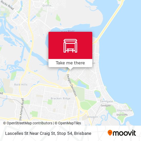 Lascelles St Near Craig St, Stop 54 map