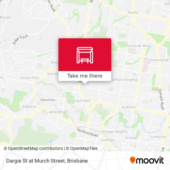 Dargie St at Murch Street map