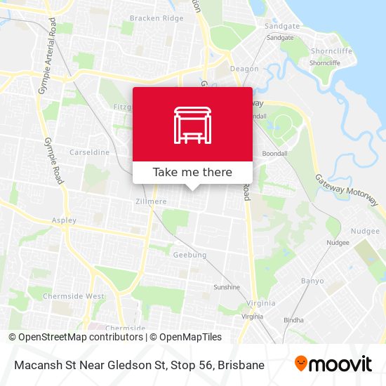 Macansh St Near Gledson St, Stop 56 map