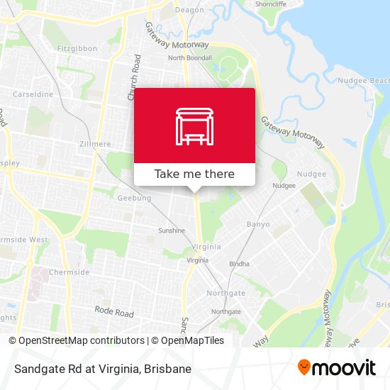 Sandgate Rd at Virginia map