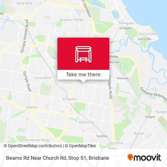 Beams Rd Near Church Rd, Stop 51 map