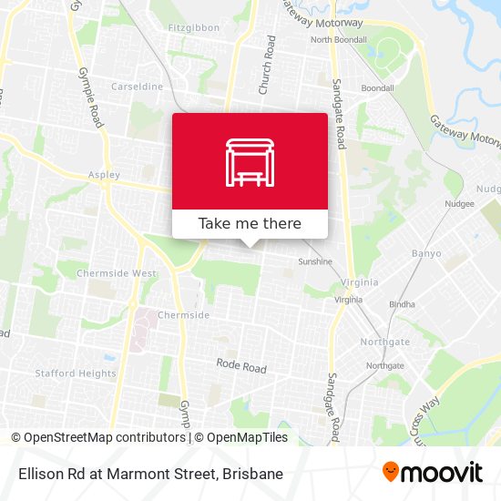 Ellison Rd at Marmont Street map