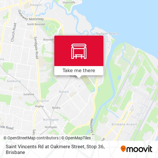 Saint Vincents Rd at Oakmere Street, Stop 36 map