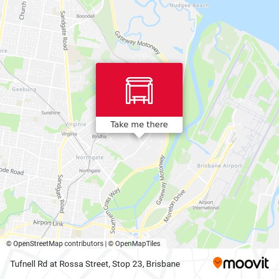 Tufnell Rd at Rossa Street, Stop 23 map