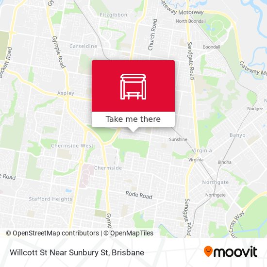 Willcott St Near Sunbury St map