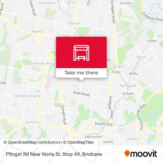Pfingst Rd Near Norla St, Stop 49 map