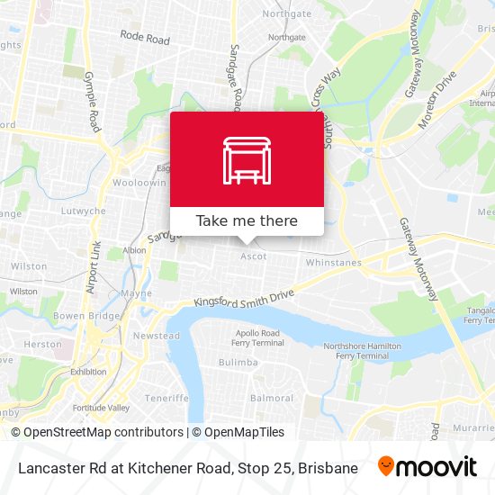 Lancaster Rd at Kitchener Road, Stop 25 map