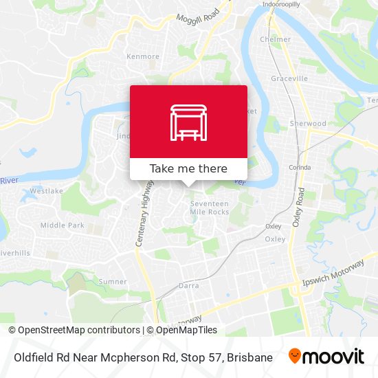 Oldfield Rd Near Mcpherson Rd, Stop 57 map
