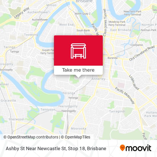 Ashby St Near Newcastle St, Stop 18 map