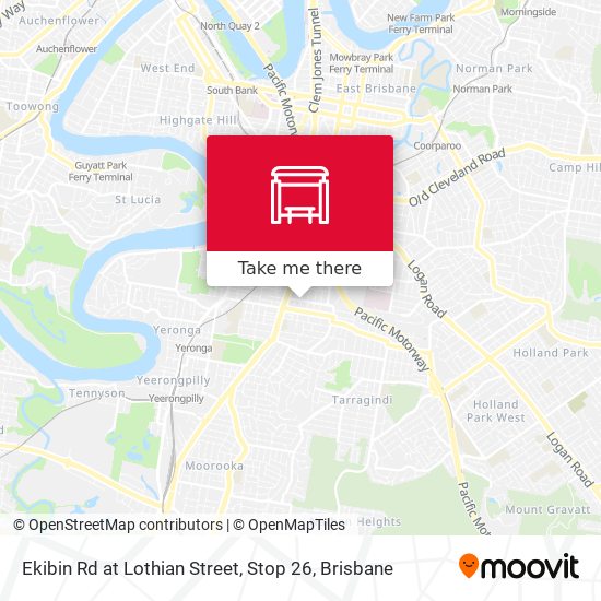 Ekibin Rd at Lothian Street, Stop 26 map