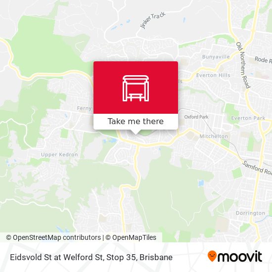 Eidsvold St at Welford St, Stop 35 map