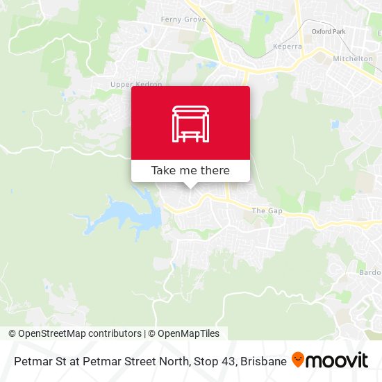 Petmar St at Petmar Street North, Stop 43 map