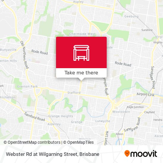 Webster Rd at Wilgarning Street map